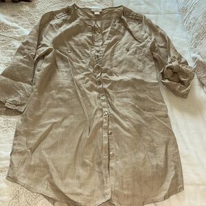 Monsoon linen long  top